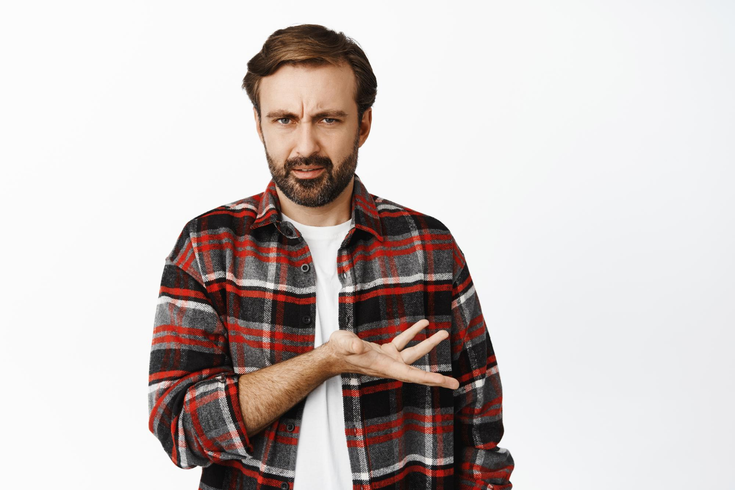 Un hombre molesto | Fuente: Freepik
