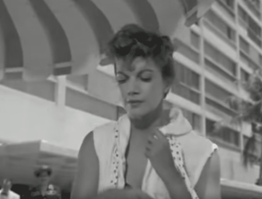 Elda Peralta, en ‘Dos Gallos de Palenque’ 1960. | Imagen: YouTube/Juan villarreal