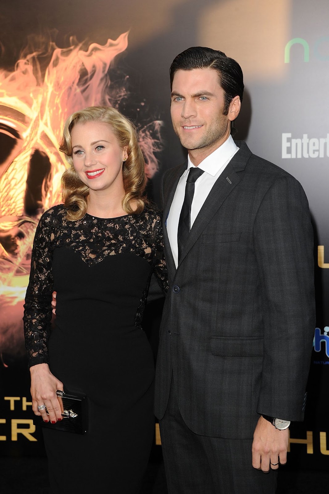 Wes Bentley y su esposa en el estreno de "The Hunger Games" el 12 de marzo de 2012 en Los Ángeles, California | Fuente: Getty Images