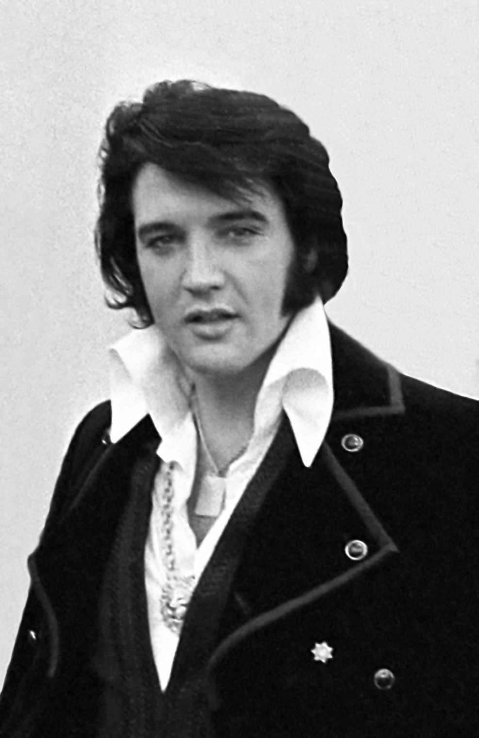 Elvis Presley en la Casa Blanca, 21 de diciembre de 1970. | Foto: Wikimedia Commons