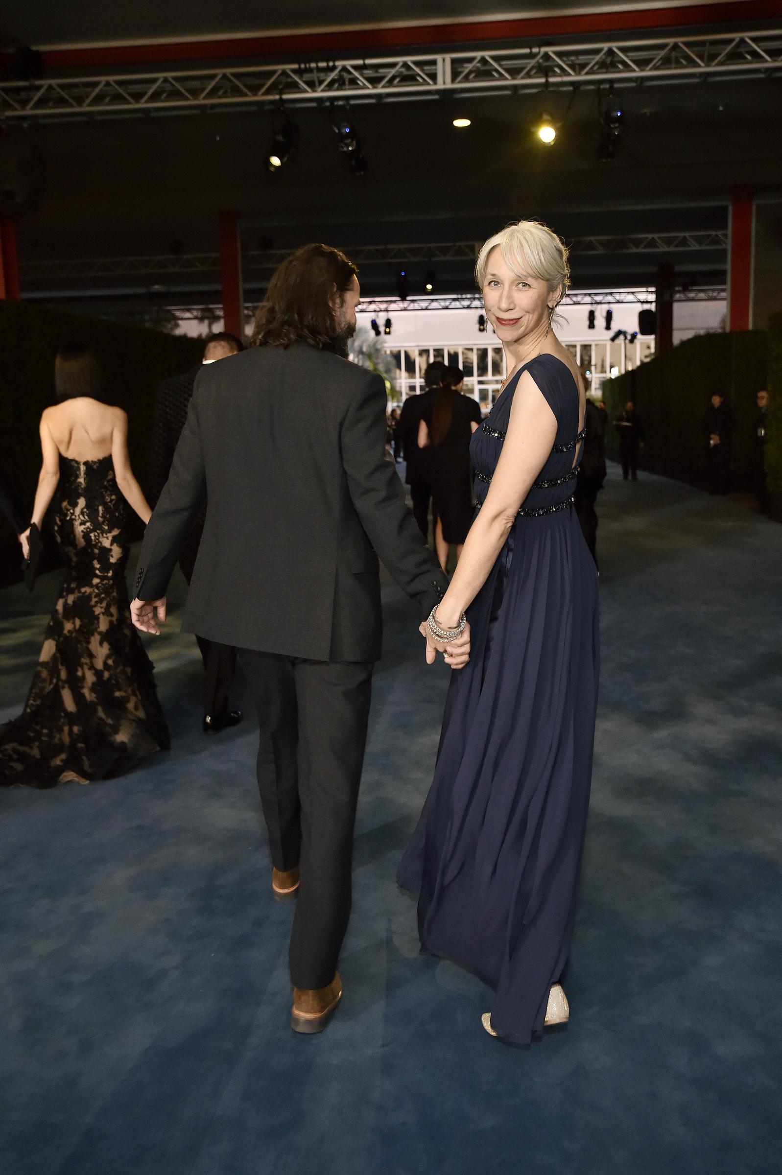 Alexandra Grant y Keanu Reeves en la Gala LACMA Art + Film 2019 el 2 de noviembre de 2019 | Fuente: Getty Images