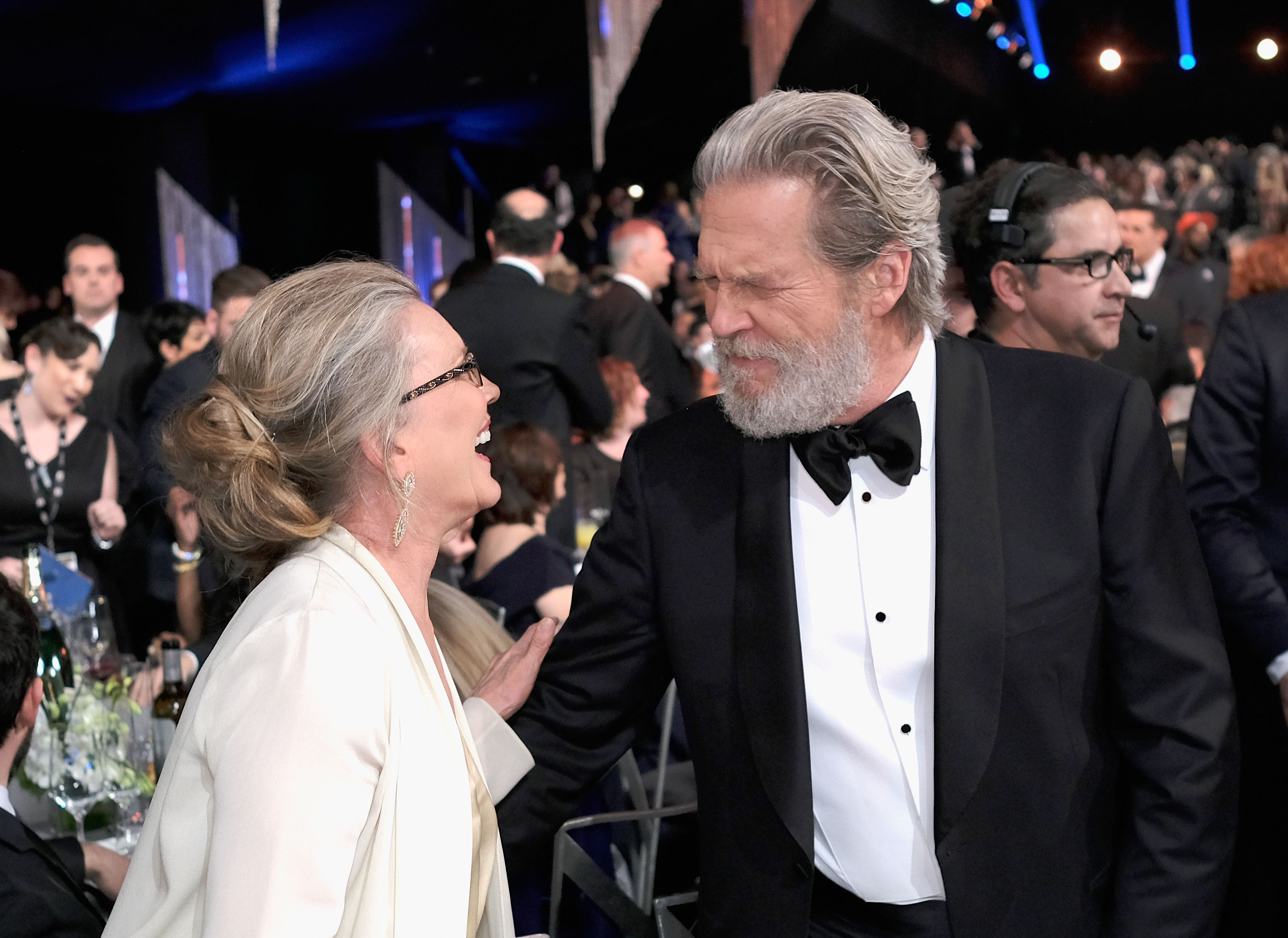 Susan y Jeff Bridges asisten a los 23º Premios Anuales del Sindicato de Actores en el Shrine Auditorium de Los Ángeles, California, el 29 de enero de 2017 | Fuente: Getty Images