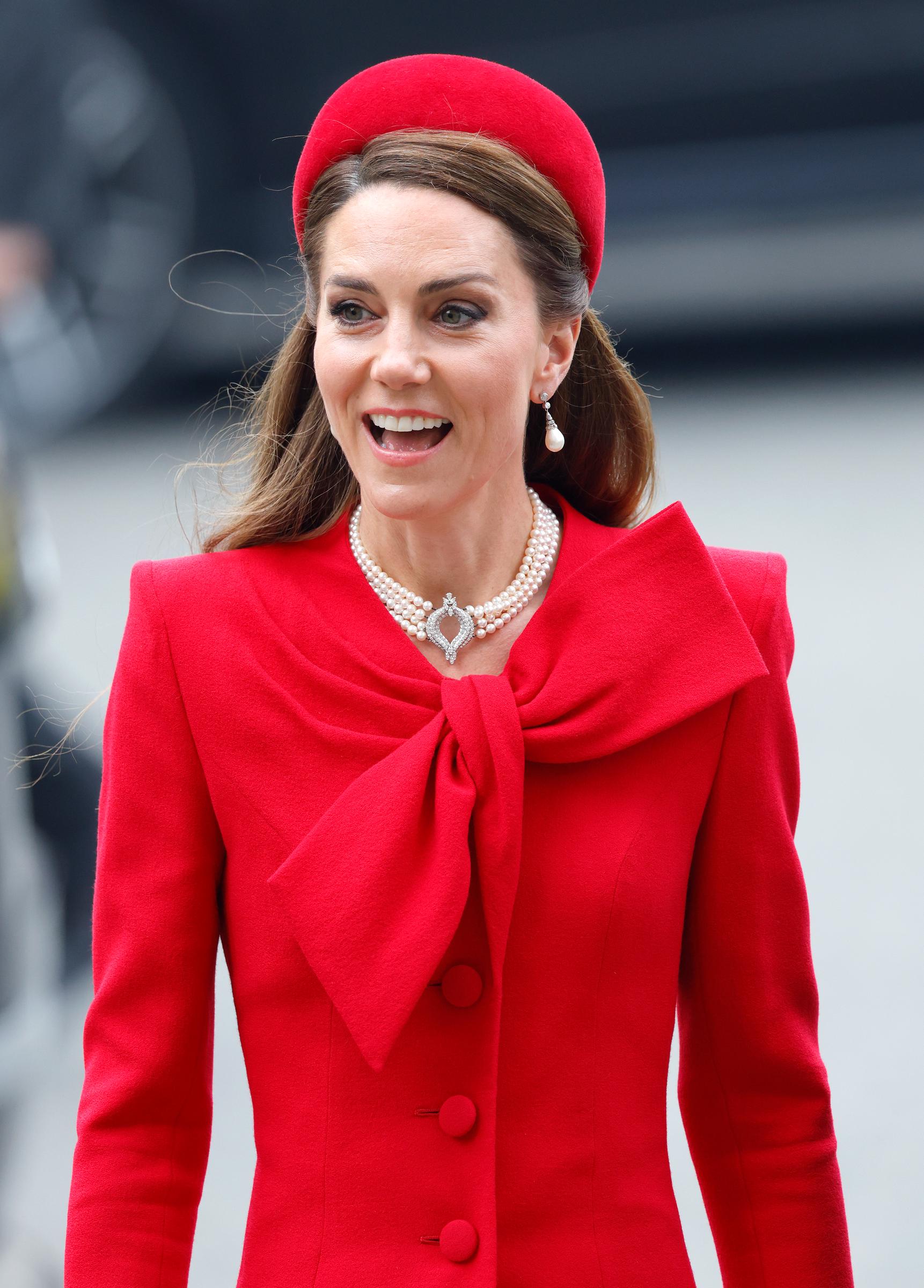 La princesa Catherine asiste a las celebraciones del Día de la Commonwealth en la Abadía de Westminster en Londres, Inglaterra, el 10 de marzo de 2025 | Fuente: Getty Images