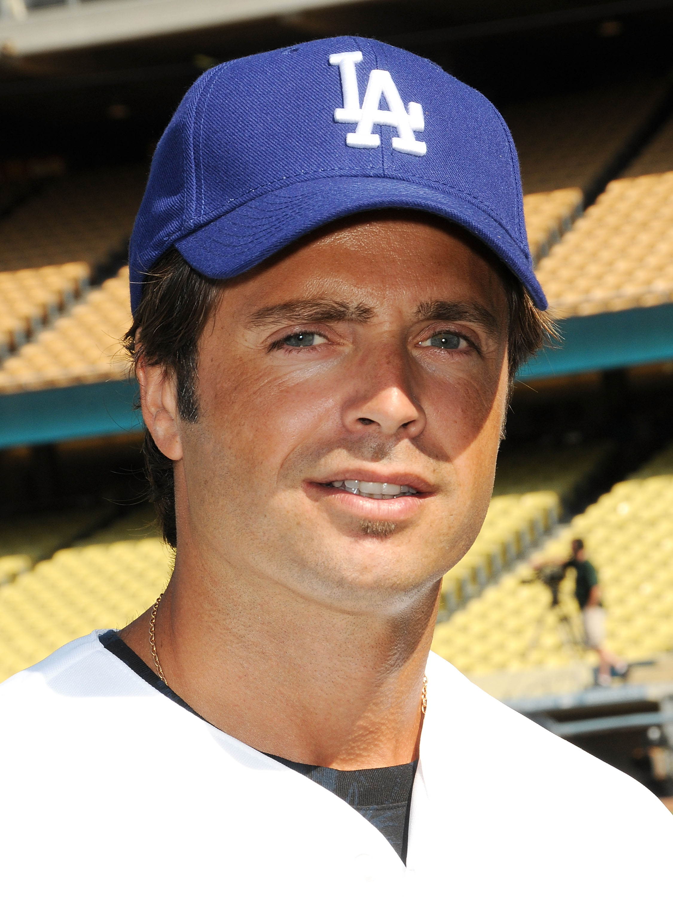 David Charvet juega en el 51º Partido Anual de Softball de Celebridades de las Estrellas de Hollywood de los LA Dodgers el 25 de julio de 2009, en Los Ángeles, California | Fuente: Getty Images