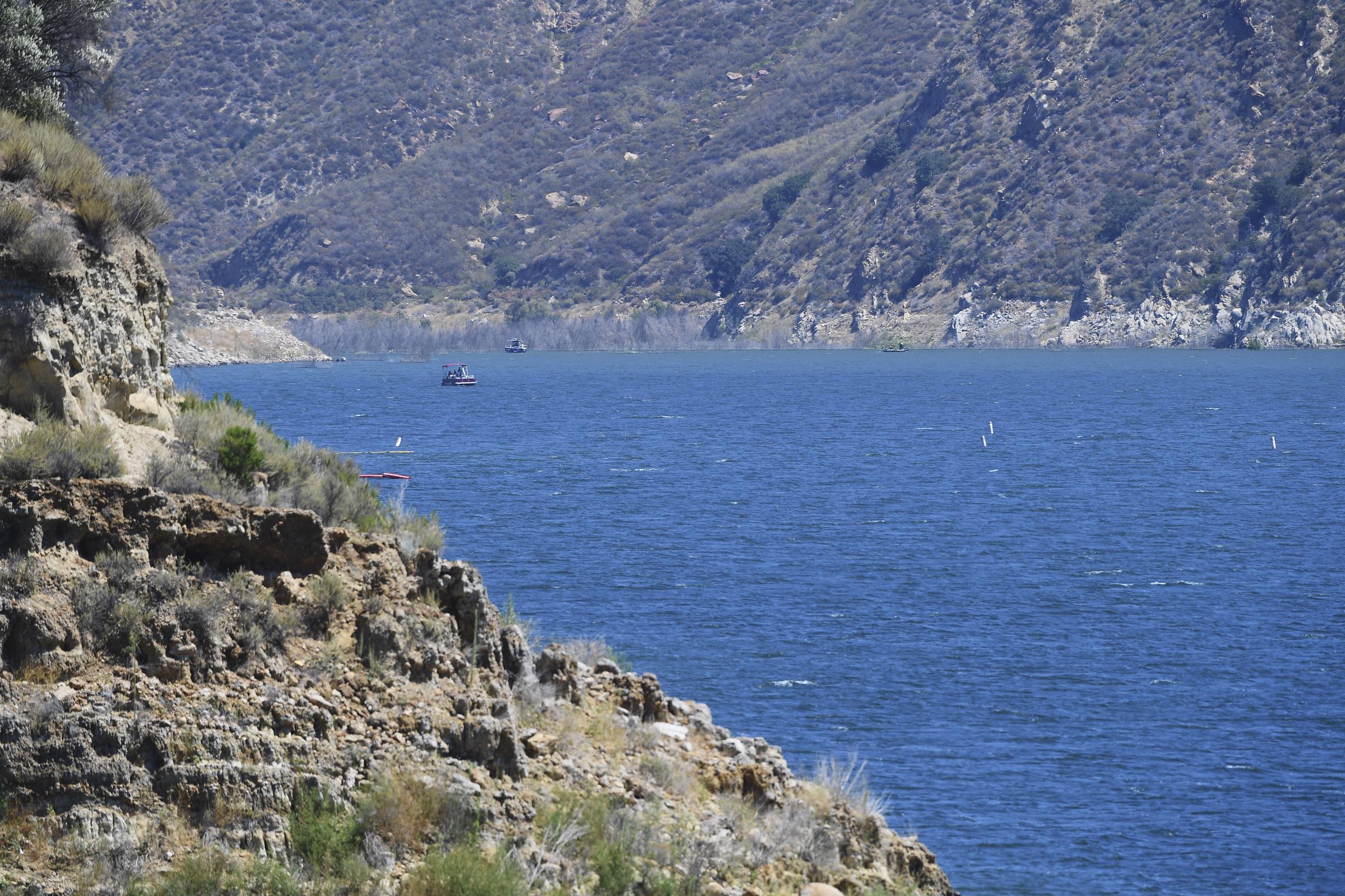 Una vista del lago Piru, fechada el 9 de julio de 2020 | Fuente: Getty Images