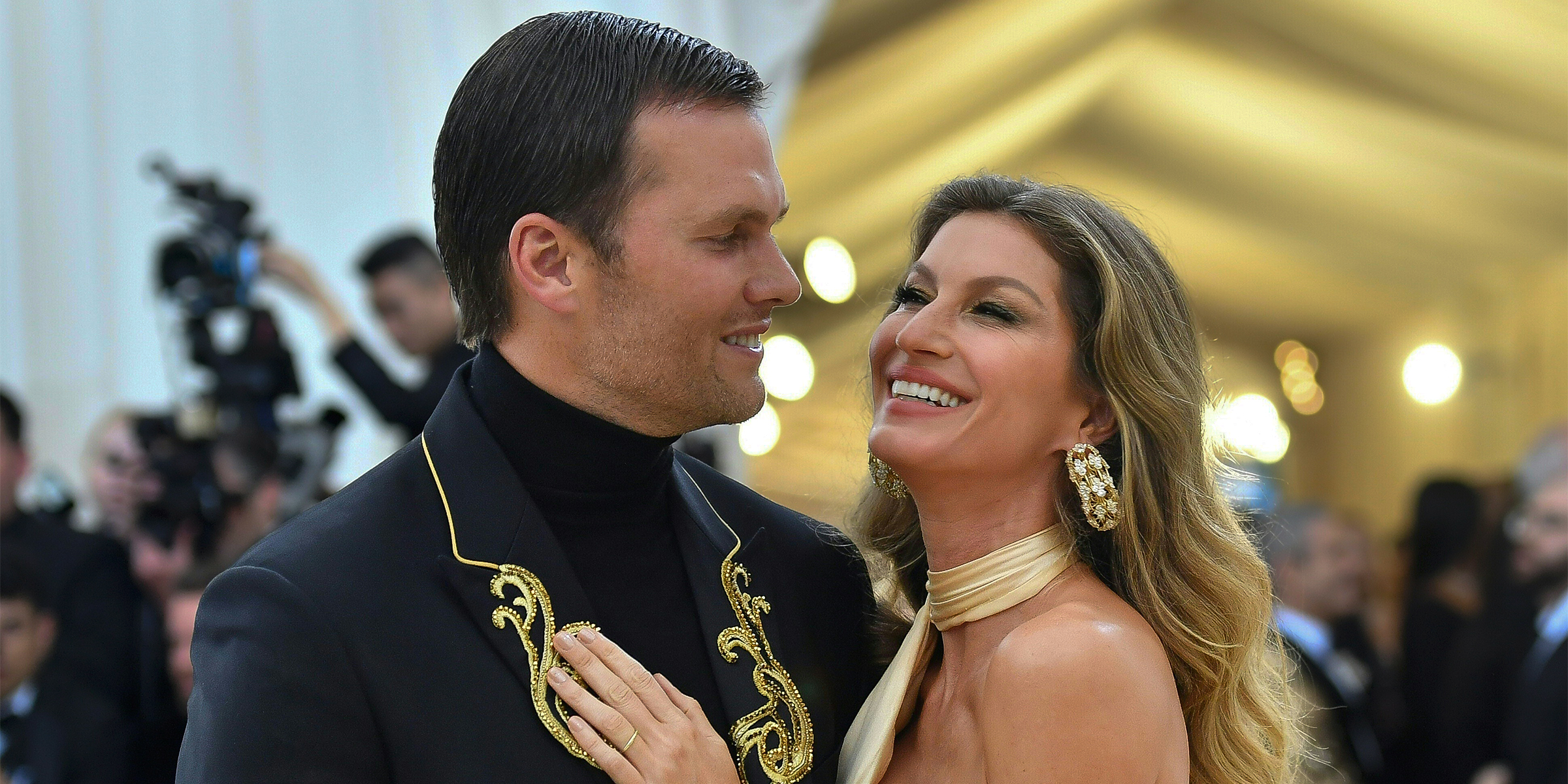 Tom Brady y Gisele Bündchen. | Fuente: Getty Images