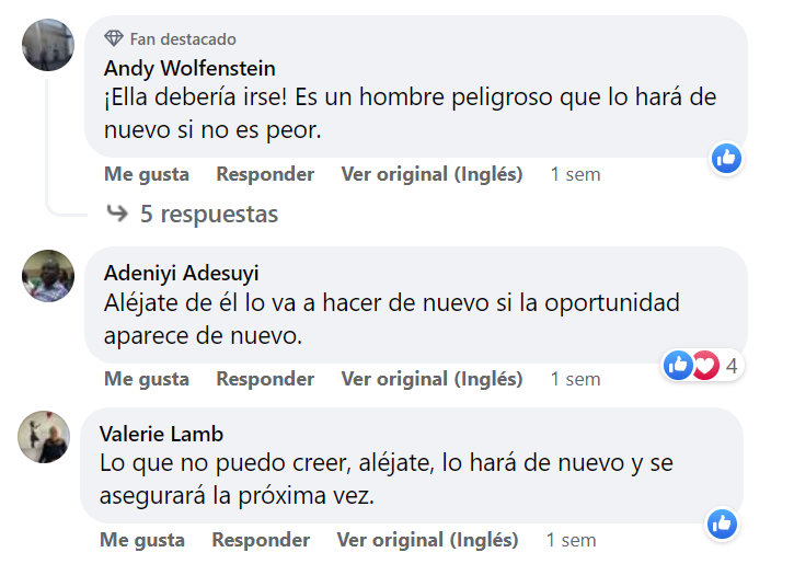 Comentarios en el post de Facebook del Daily Mail sobre el caso de Karen y Andrew Sawyer el 4 de julio de 2023 | Foto: Facebook/Daily Mail