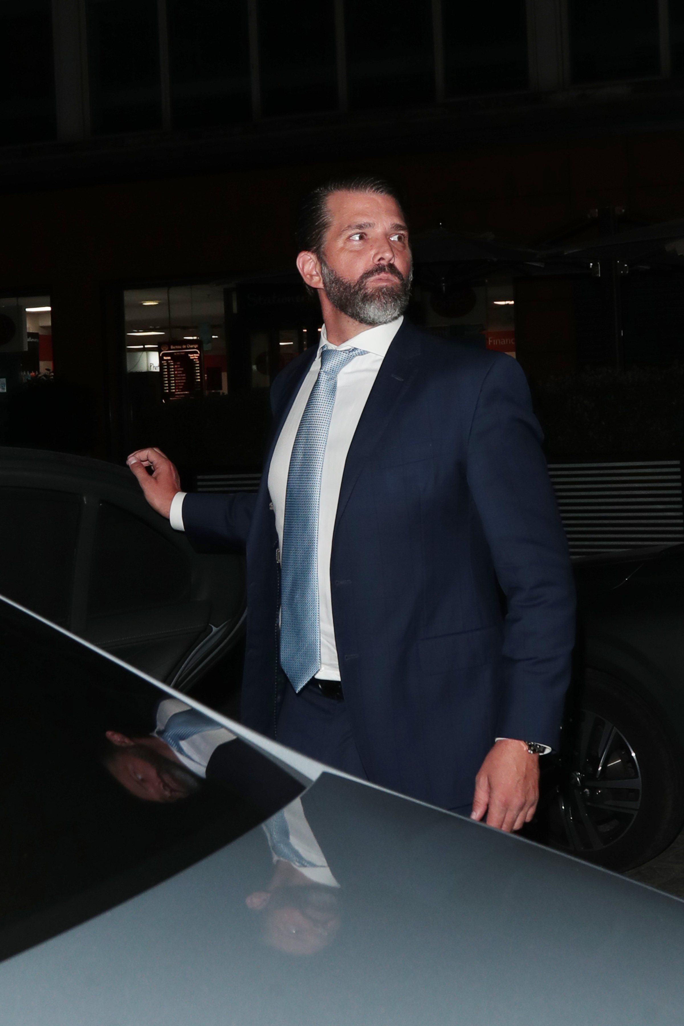 Donald Trump Jr. visto en Londres, Inglaterra, el 12 de junio de 2024. | Fuente: Getty Images