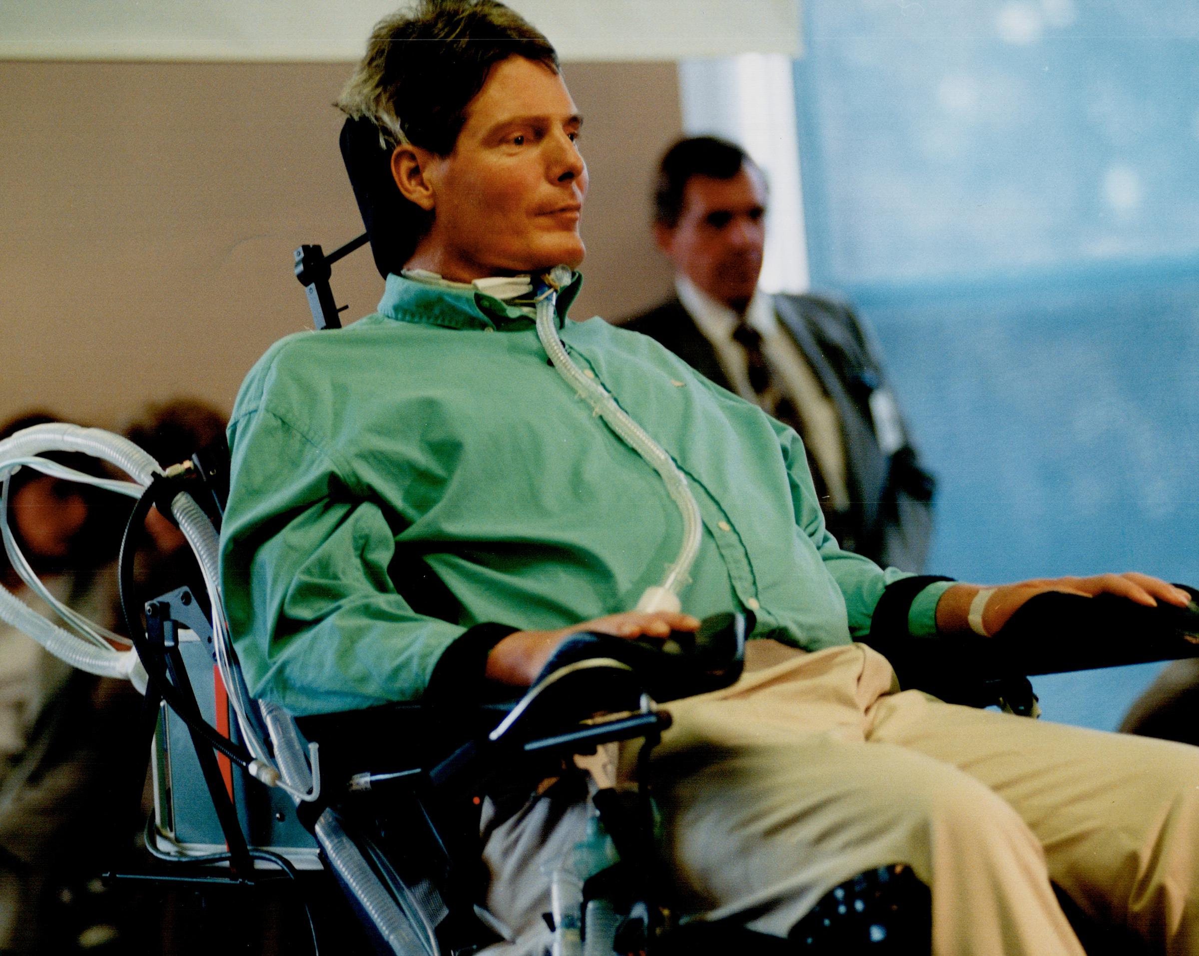 Christopher Reeve fotografiado el 4 de septiembre de 1996 | Fuente: Getty Images