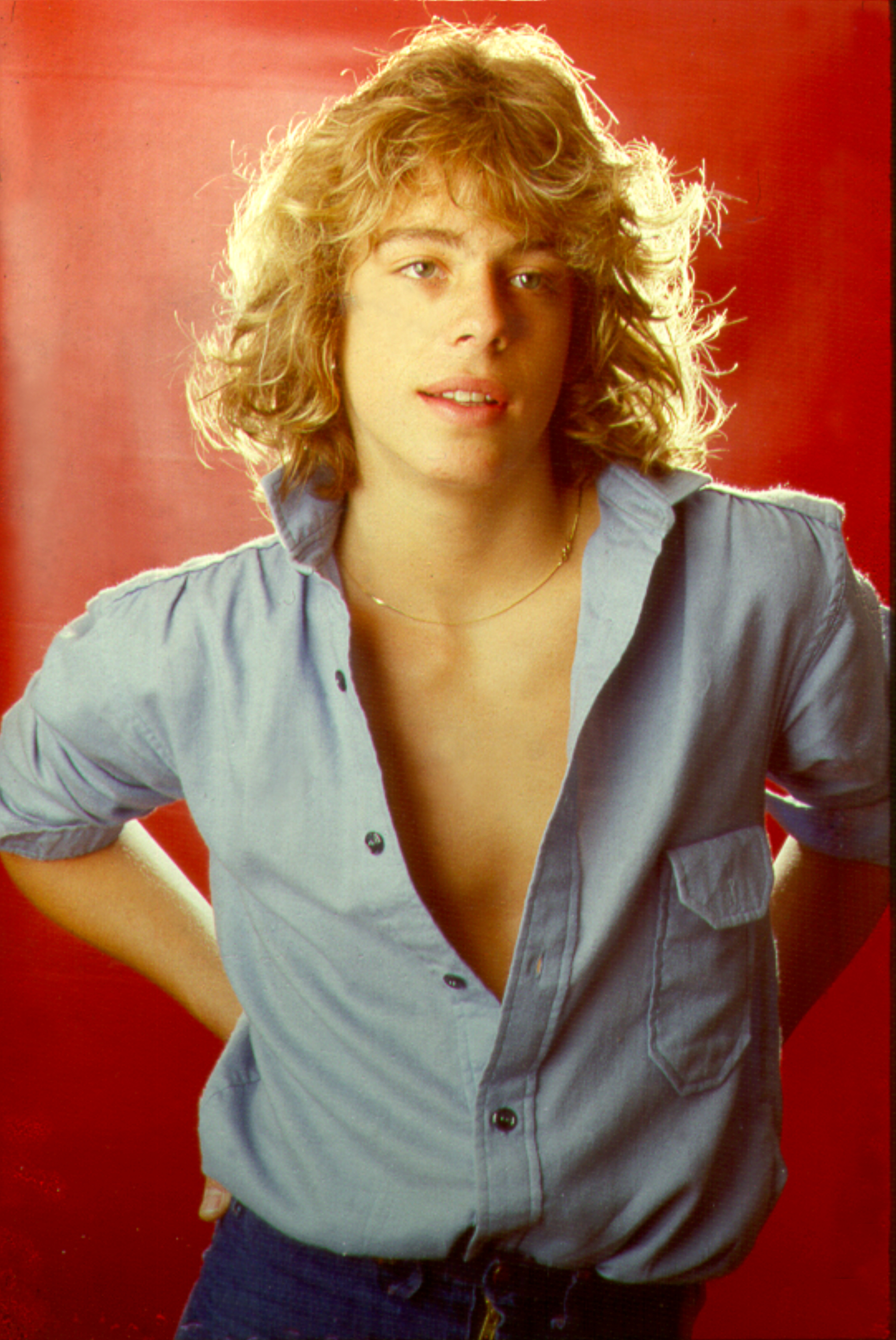 Leif Garrett posando para una foto hacia 1970 | Fuente: Getty Images