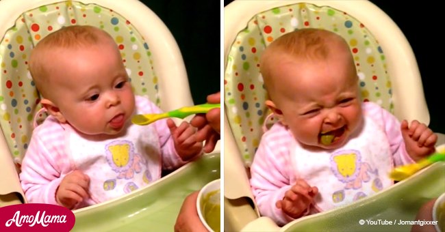 Video de una bebé que dice sus primeras palabras después de probar guisantes se hizo viral