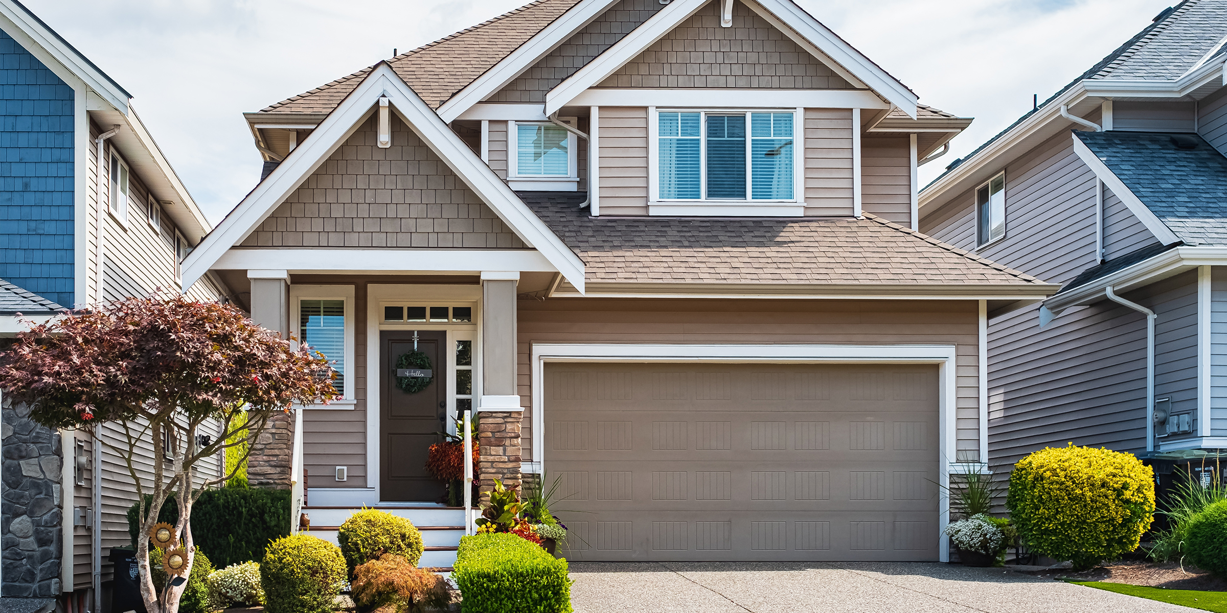 Fachada de una casa | Fuente: Shutterstock