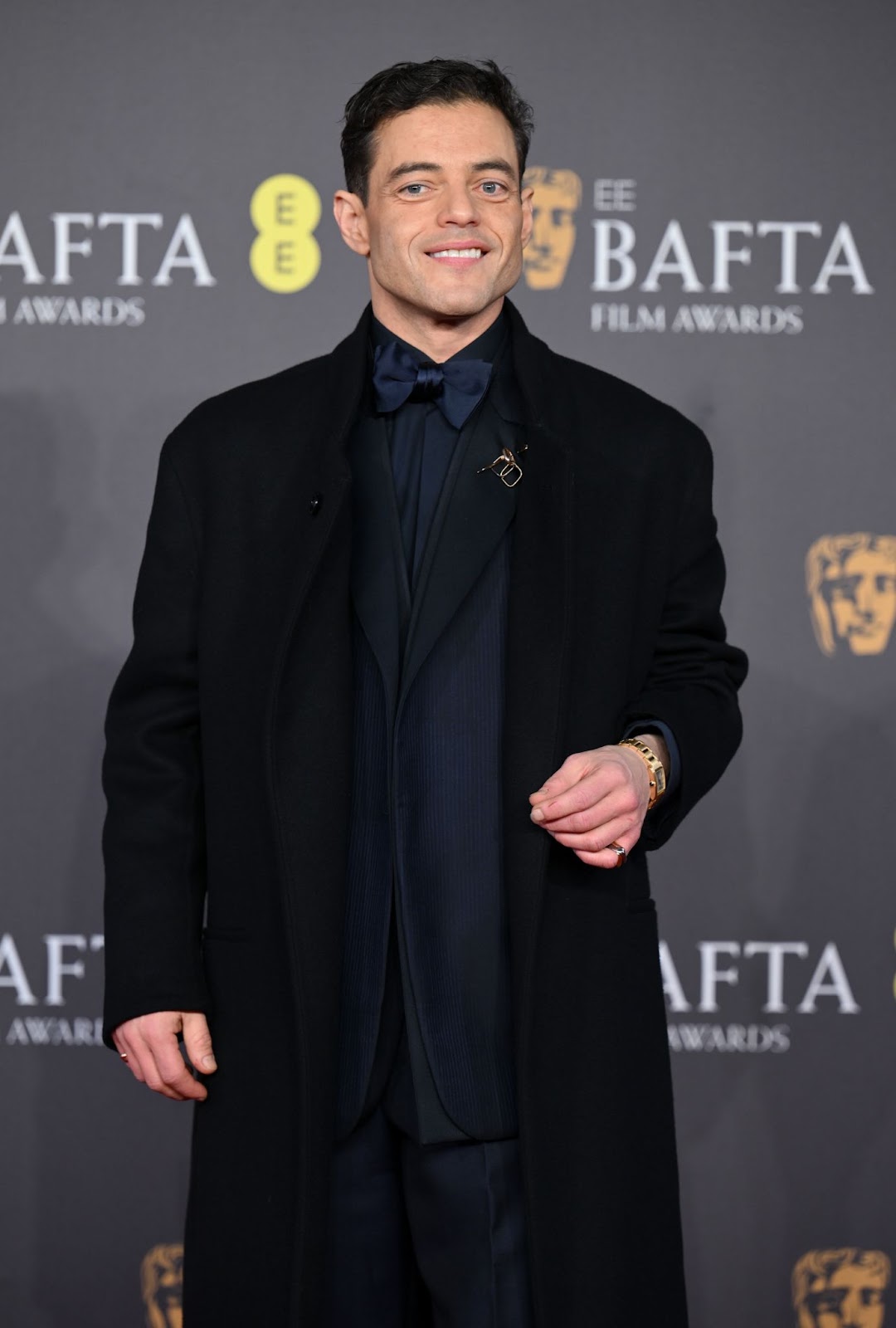 Rami Malek en los Premios de Cine BAFTA EE 2024 el 18 de febrero de 2024, en Londres, Inglaterra | Fuente: Getty Images