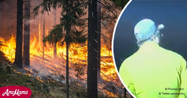 2 hombres con uniformes del Servicio Forestal arrestados por sospecha de saqueo en incendios en California