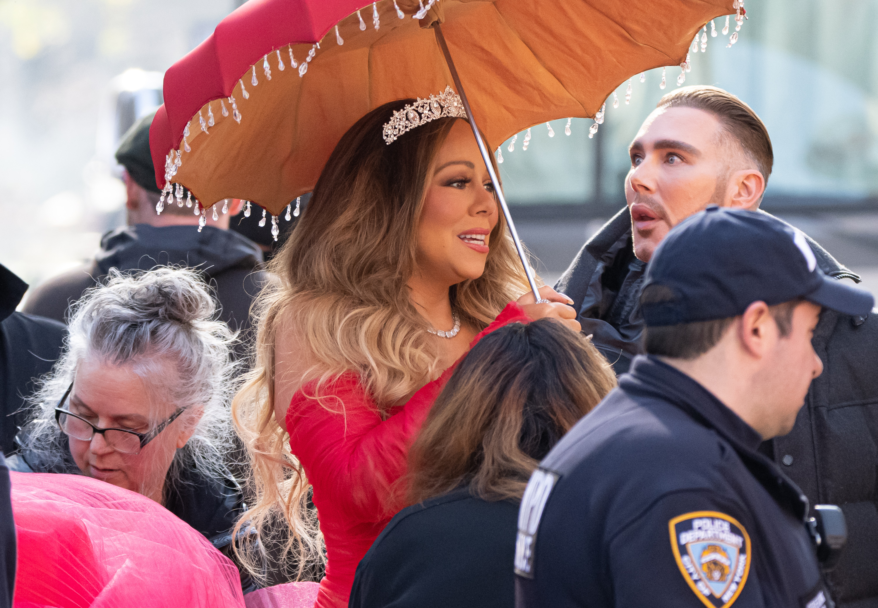 Mariah Carey asiste al Desfile de Acción de Gracias de Macy's 2022 el 24 de noviembre de 2022, en Nueva York. | Fuente: Getty Images