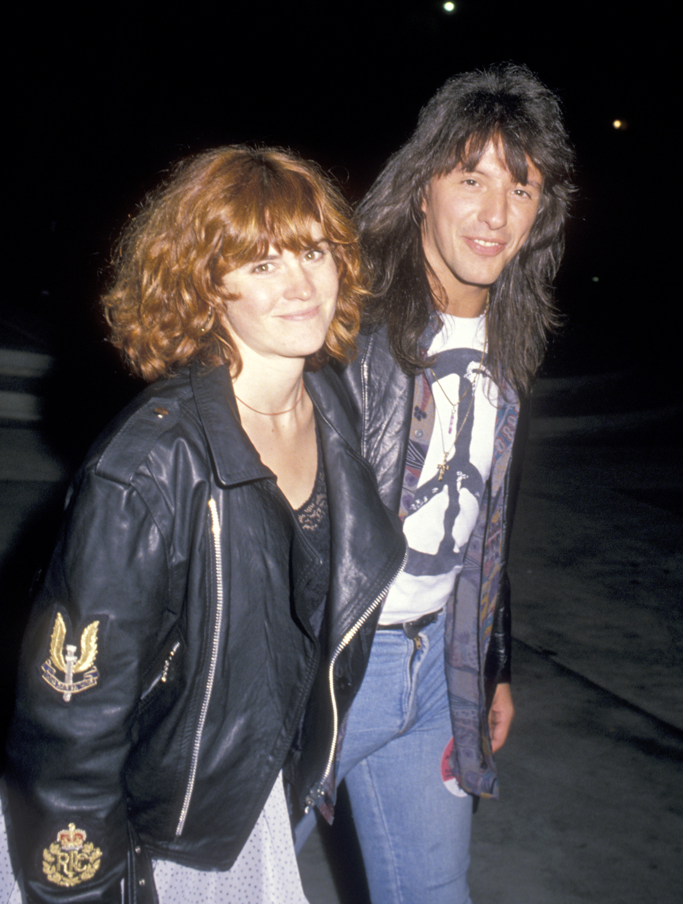 The actress and Richie Sambora at the Amnesty International Presents "Human Rights Now!" Concert on September 21, 1988, in Los Angeles, California. | Source: Getty Images