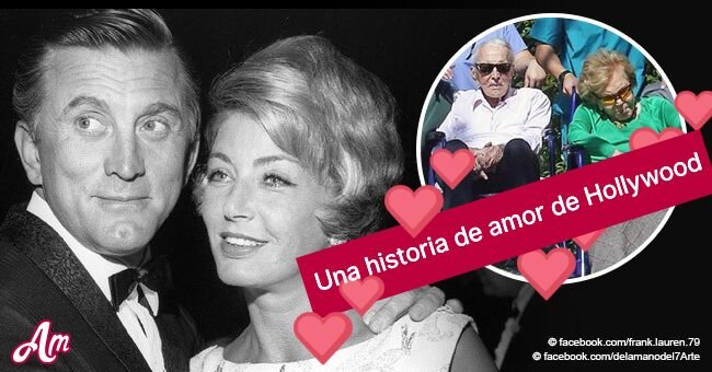 El conmovedor amor de Kirk Douglas y su esposa quienes siguen juntos tras 64 años
