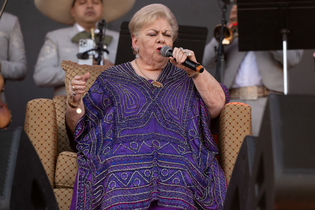 Paquita la del Barrio en diciembre de 2023. | Foto: Getty Images