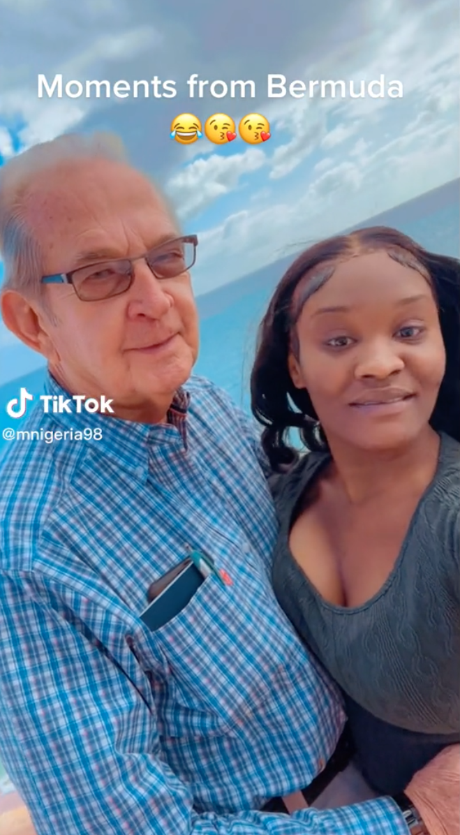 Charles y Miracle | Fuente: Tiktok.com/mnigeria98