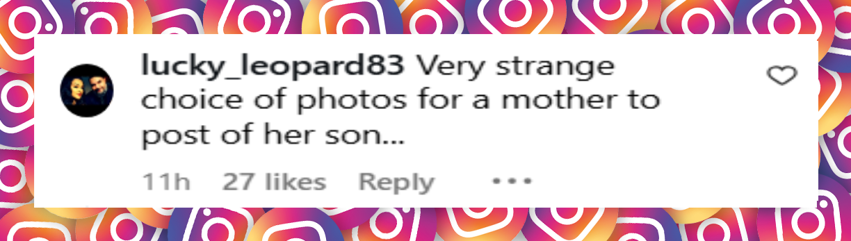Comentario de un internauta sobre la foto de Cruz Beckham que aparece en el post de las vacaciones de Victoria Beckham, fechado el 10 de agosto de 2025 | Fuente: Instagram/victoriabeckham