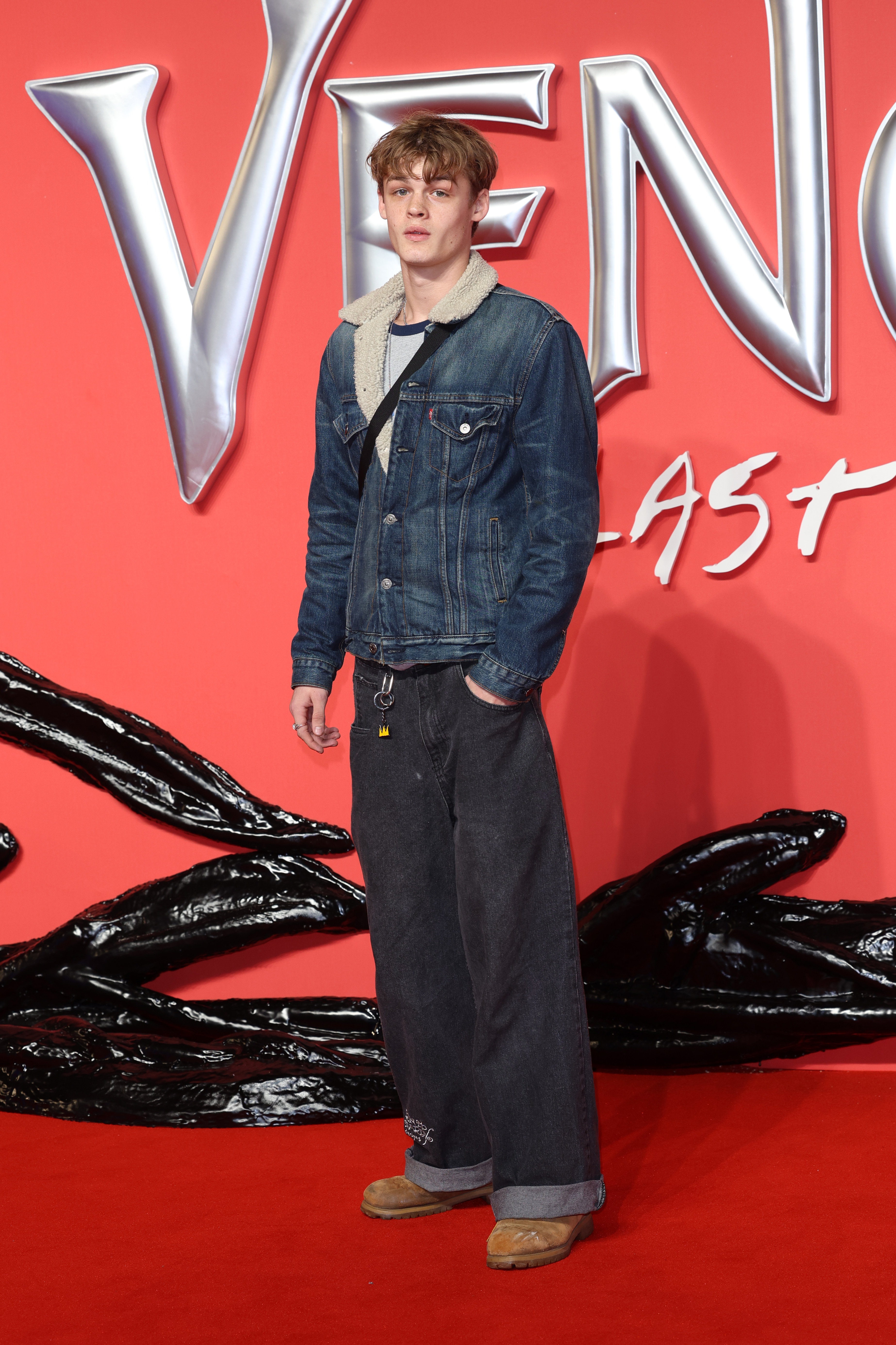 Louis Thomas Hardy asiste al estreno en el Reino Unido de "Venom: The Last Dance" el 23 de octubre de 2024 | Fuente: Getty Images