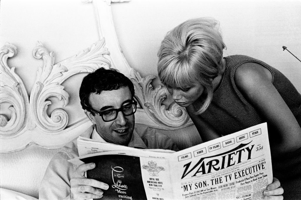 Peter Sellers y la famosa actriz hacia 1964. | Fuente: Getty images