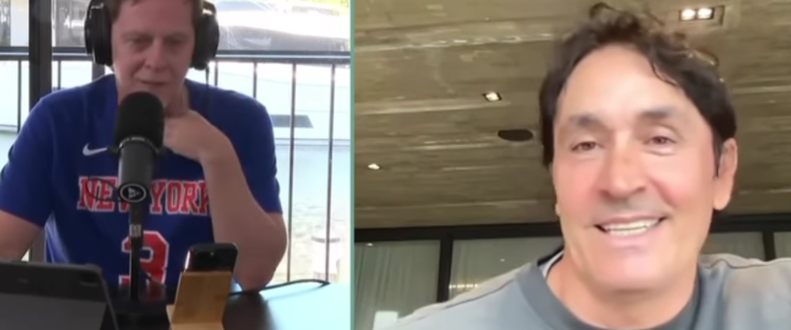 La entrevista de Matías Martin a Sebastián Estevanez. | Foto: instagram.com/visionshowtv