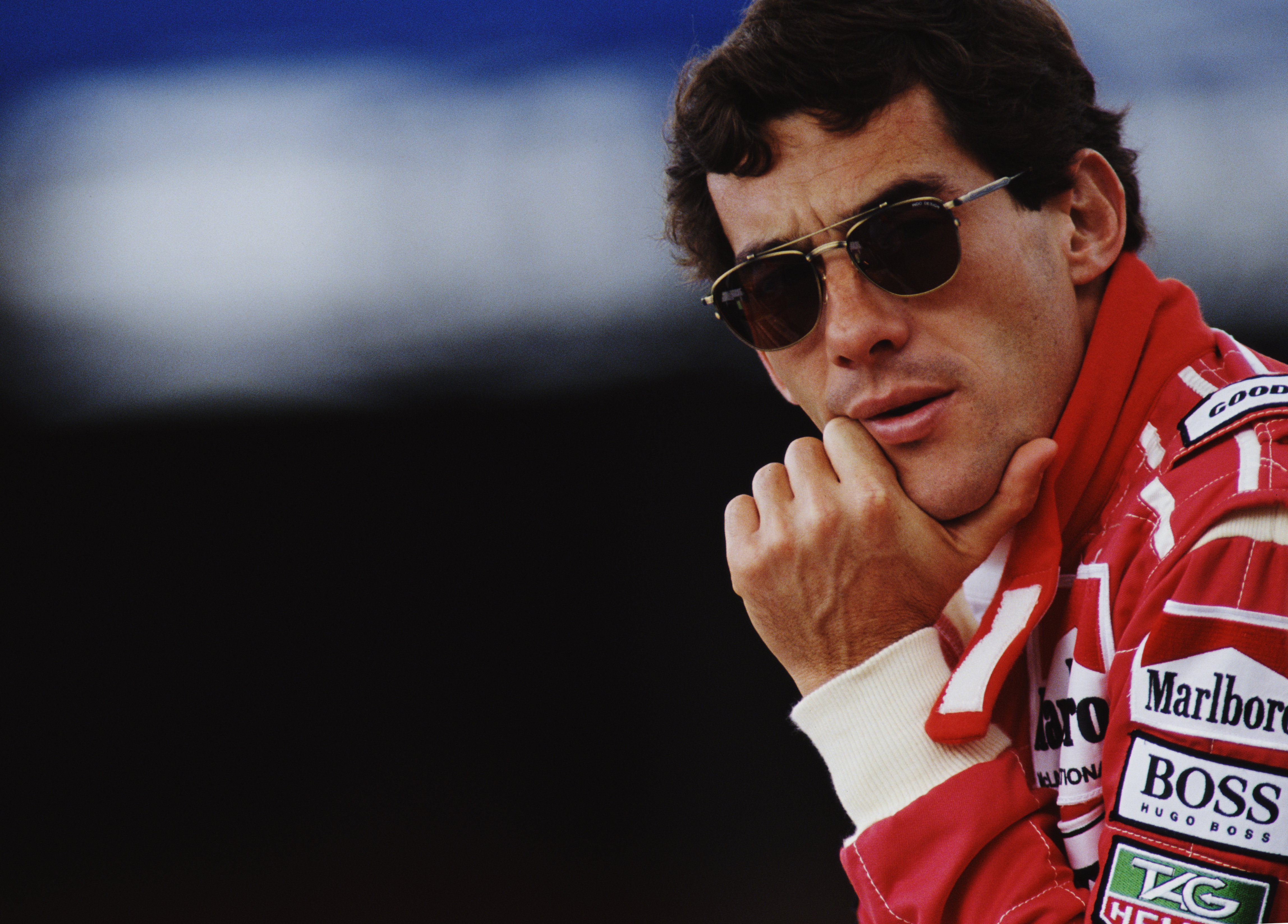 Ayrton Senna en el Grand Prix de Gran Bretaña en julio de 1992. || Fuente: Getty Images