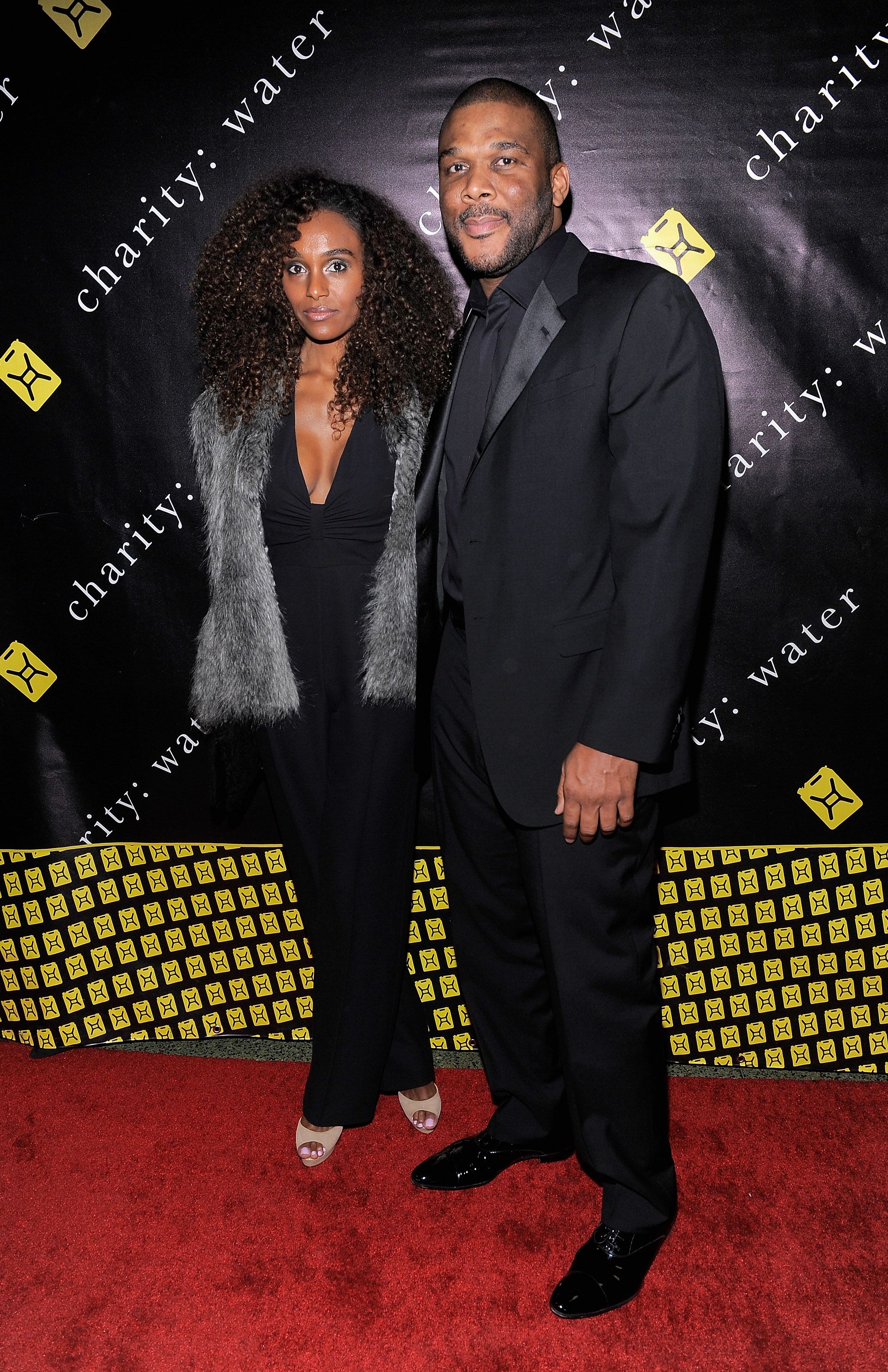 Gelila Bekele y Tyler Perry en Nueva York en 2011. | Foto: Getty Images