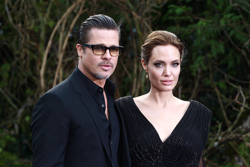 Brad Pitt y Angelina Jolie el 8 de mayo de 2014 en Londres, Inglaterra | Foto: Getty Images