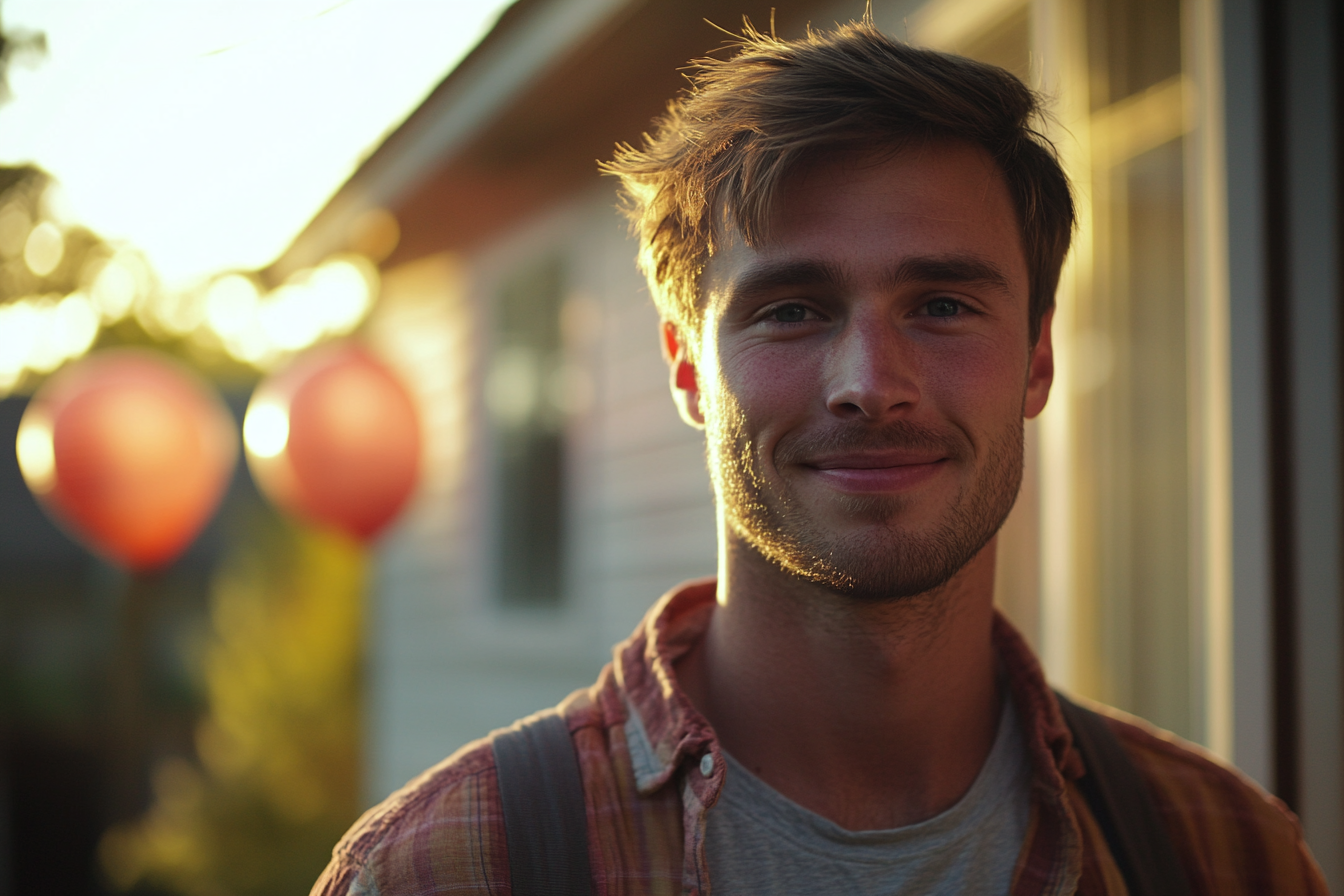 Un hombre sonriendo | Fuente: Midjourney
