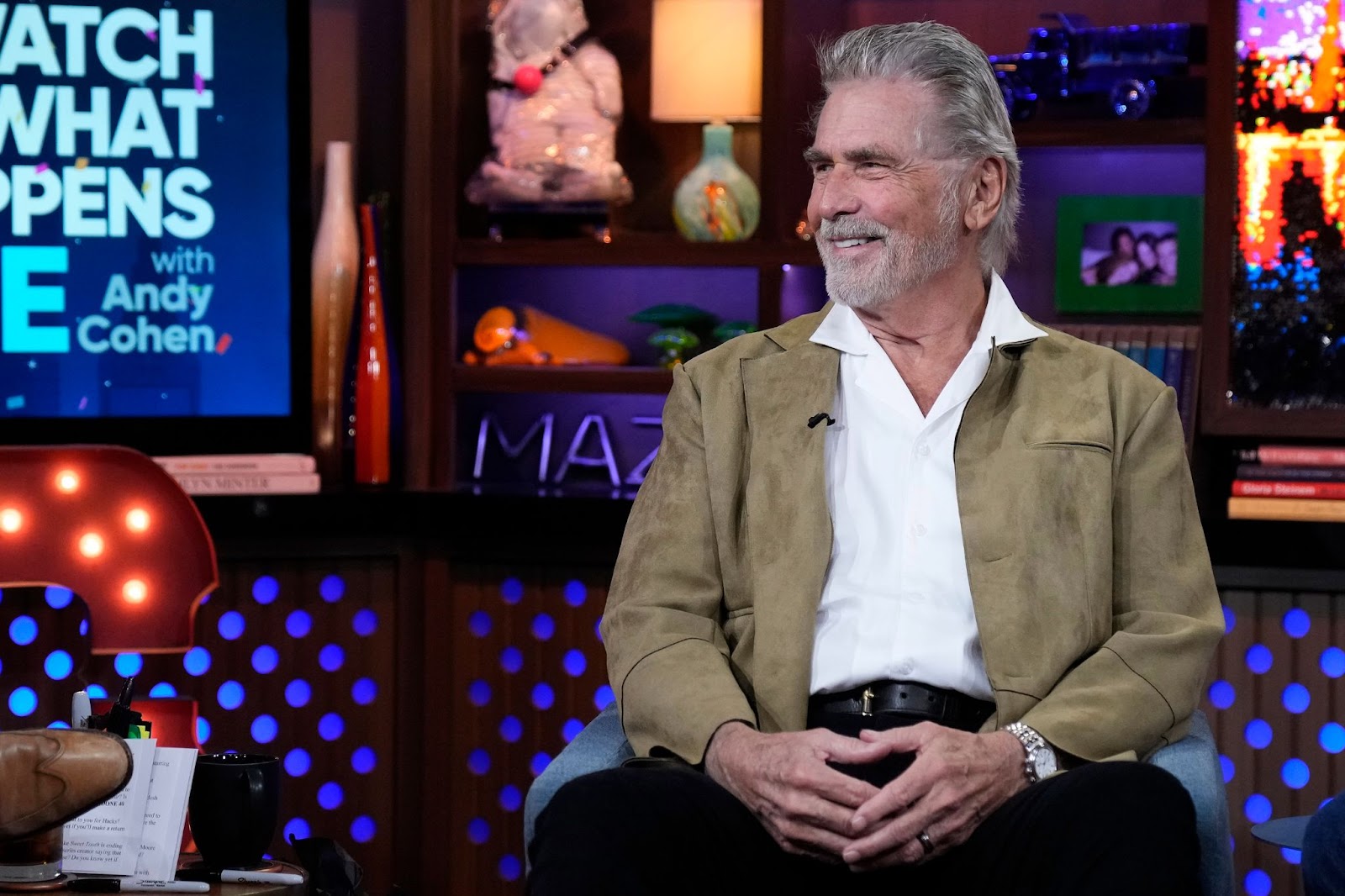 James Brolin en "Watch What Happens Live With Andy Cohen" en 2024. | Fuente: Getty Images