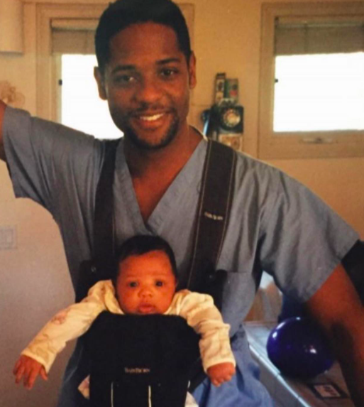 Una foto nostálgica de Blair Underwood y su hija, Brielle Underwood, publicada el 29 de septiembre de 2021. | Fuente: Instagram/blairunderwood_official