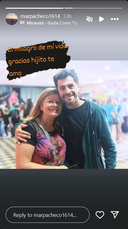 Marta Pacheco y Germán Utrera | Fuente: instagram.com/@marpacheco1614