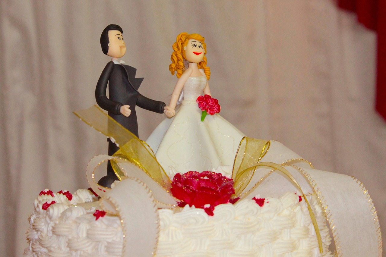 Un pastel de boda | Fuente: Pixabay