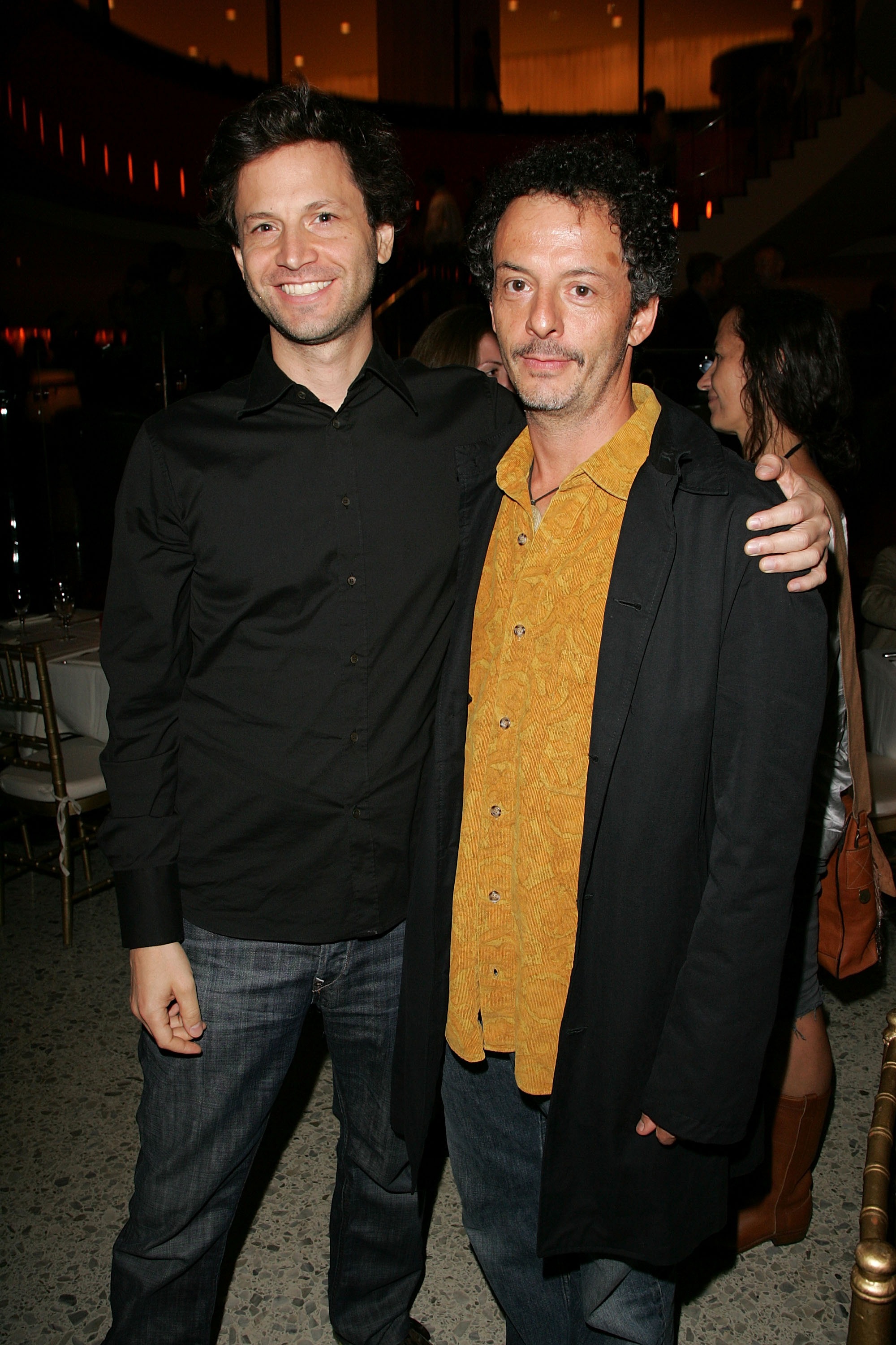 Director Bennett Miller and cinematographer Adam Kimmel attend the after party for the premiere of "Lars And The Real Girl" at the Brasserie 8 1/2 on October 3, 2007, in New York City | Source: Getty Image