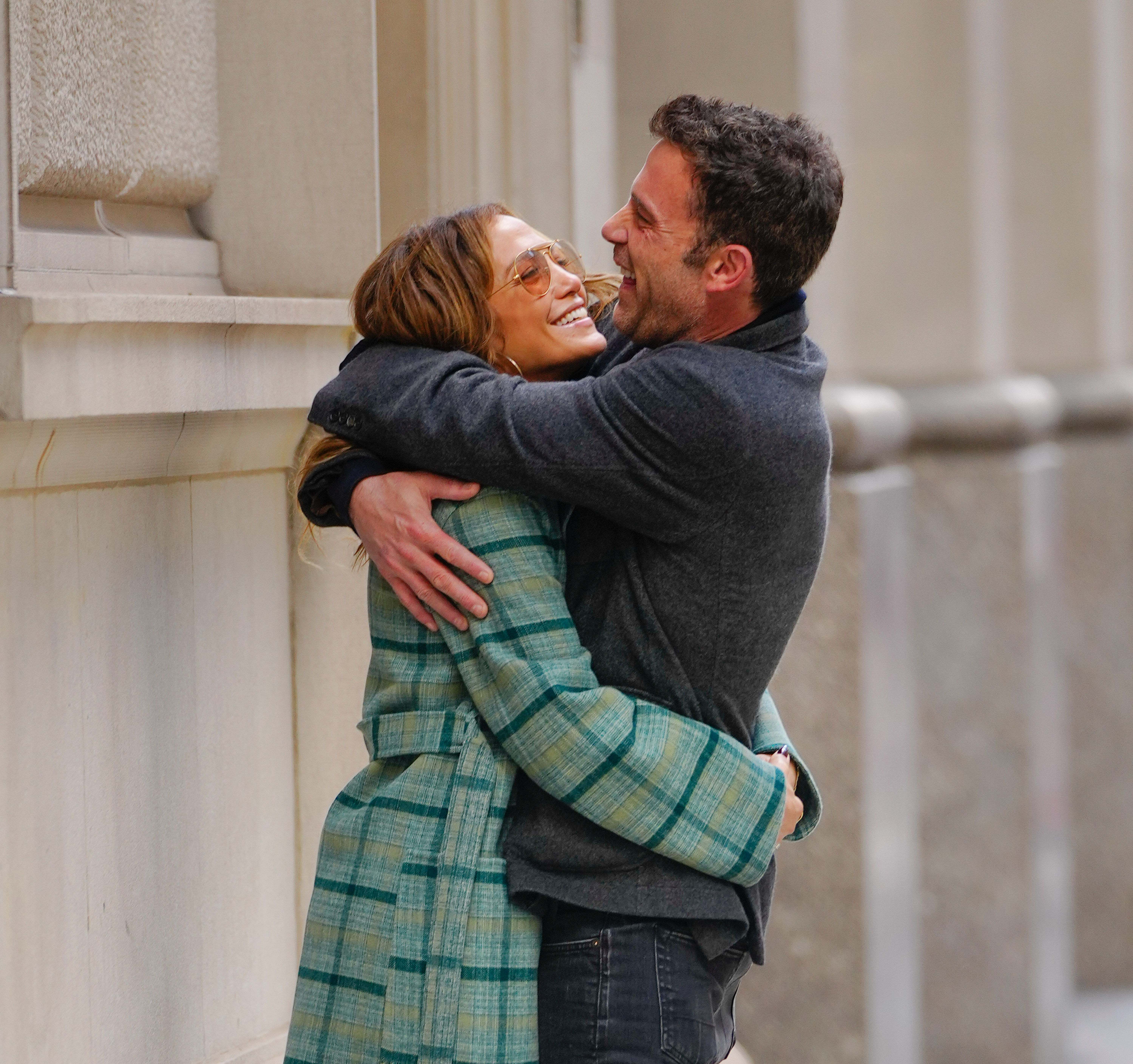 Jennifer Lopez y Ben Affleck vistos el 26 de septiembre de 2021 en Nueva York. | Fuente: Getty Images