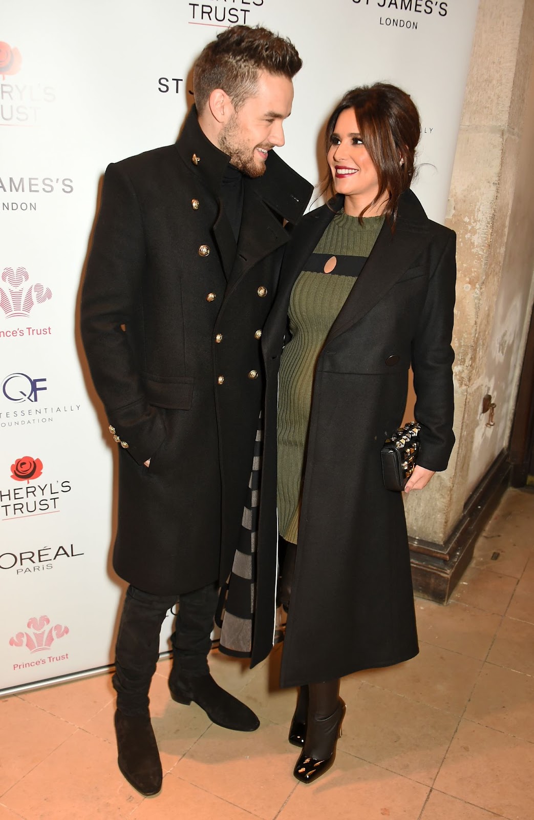 Liam Payne y Cheryl Cole en el Fayre of St James's organizado por Quintessentially Foundation y Crown Estate a beneficio de Cheryl's Trust en apoyo de The Prince's Trust el 29 de noviembre de 2016, en Londres, Inglaterra | Fuente: Getty Images