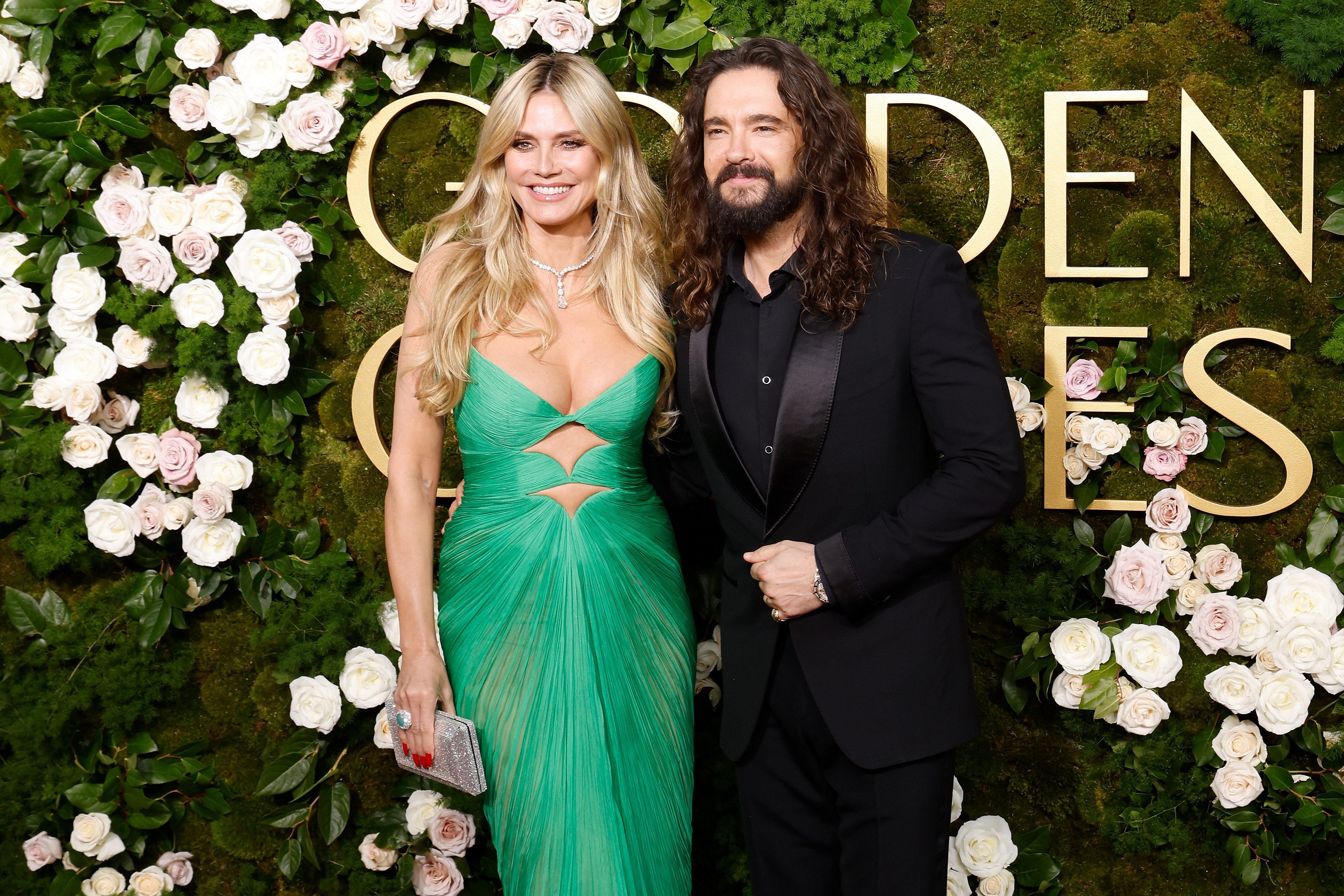 Heidi Klum y Tom Kaulitz. | Fuente: Getty Images