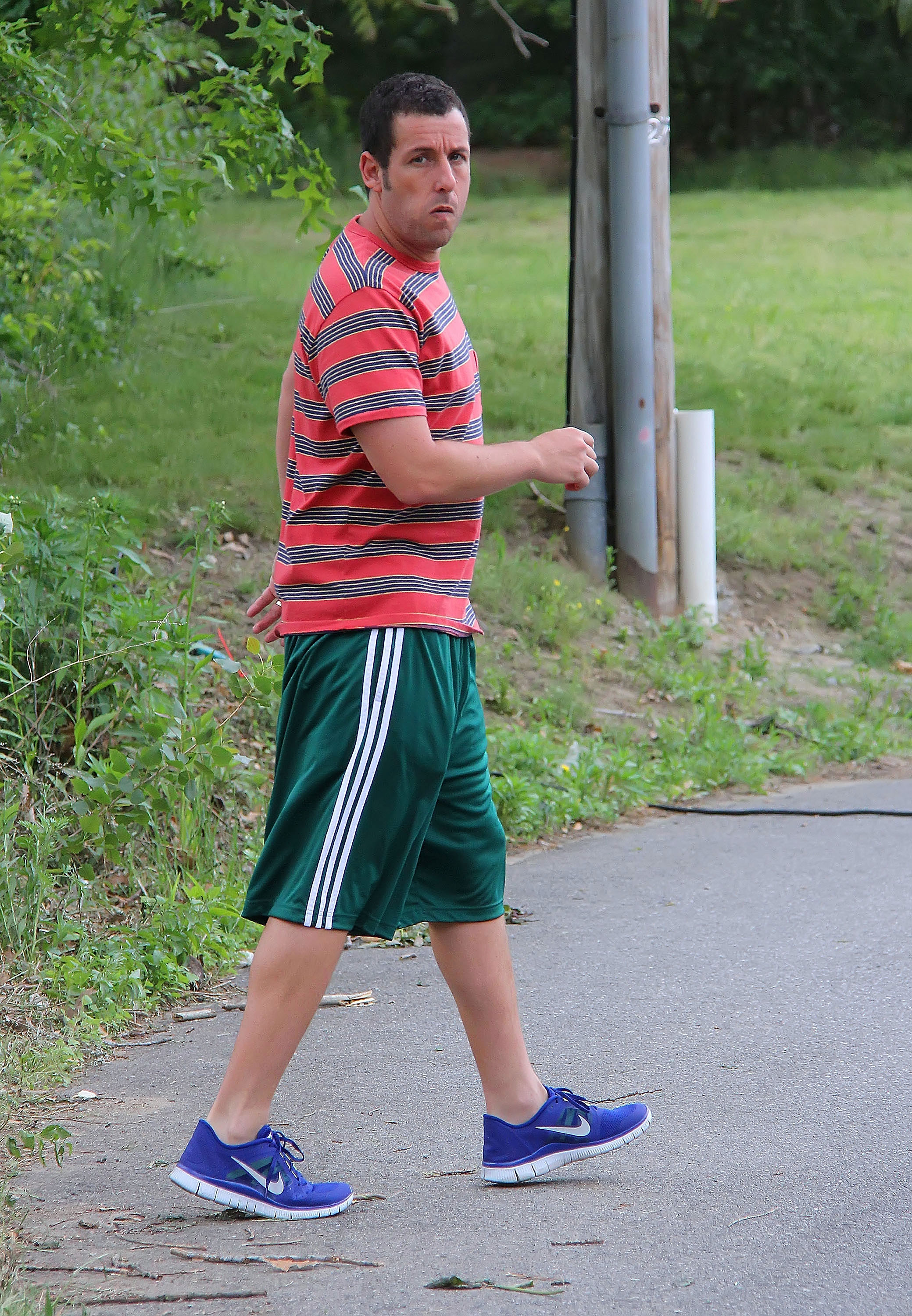 Adam Sandler en Boston, Massachusetts, el 21 de mayo de 2012. | Foto: Getty Images