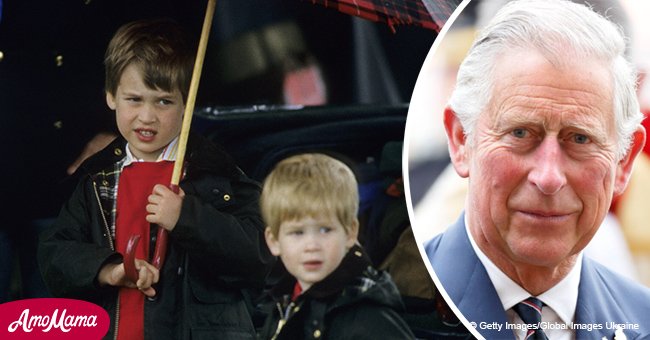 Nombres que el Príncipe Carlos quería para William y Harry que fueron rechazados por Diana