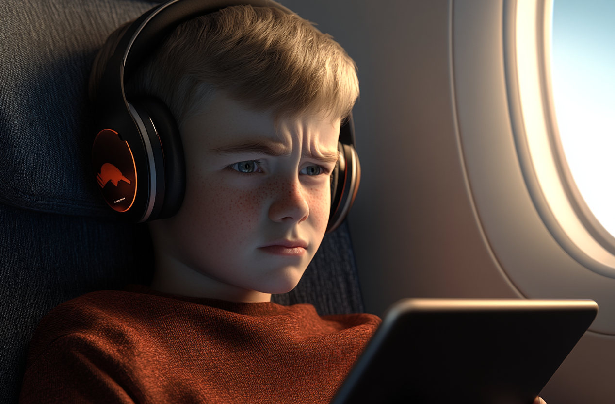 Un niño disgustado | Fuente: Midjourney