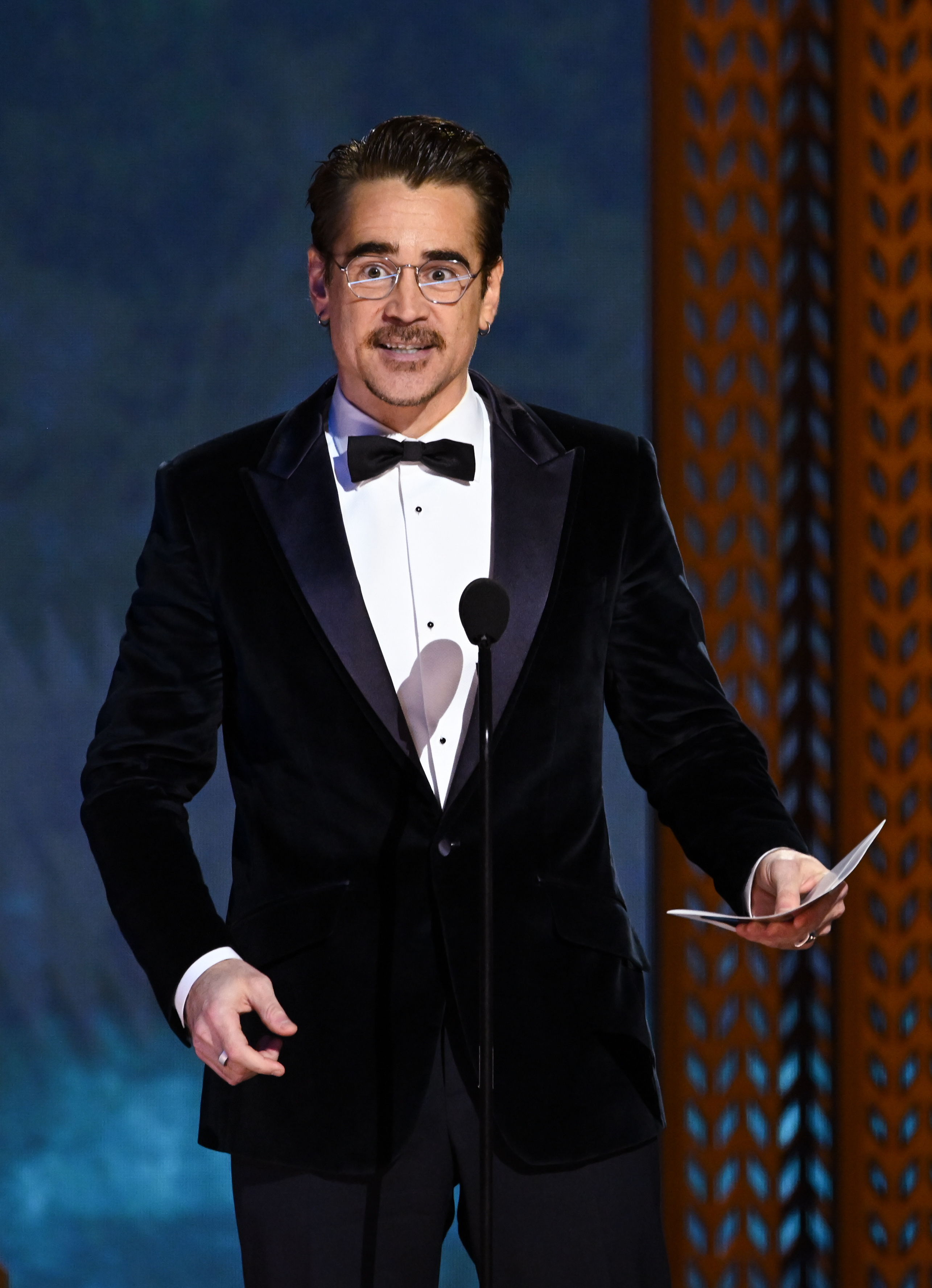 Colin Farrell en la 31ª edición de los Screen Actors Guild Awards celebrada en el Shrine Auditorium and Expo Hall el 23 de febrero de 2025, en Los Ángeles, California | Fuente: Getty Images