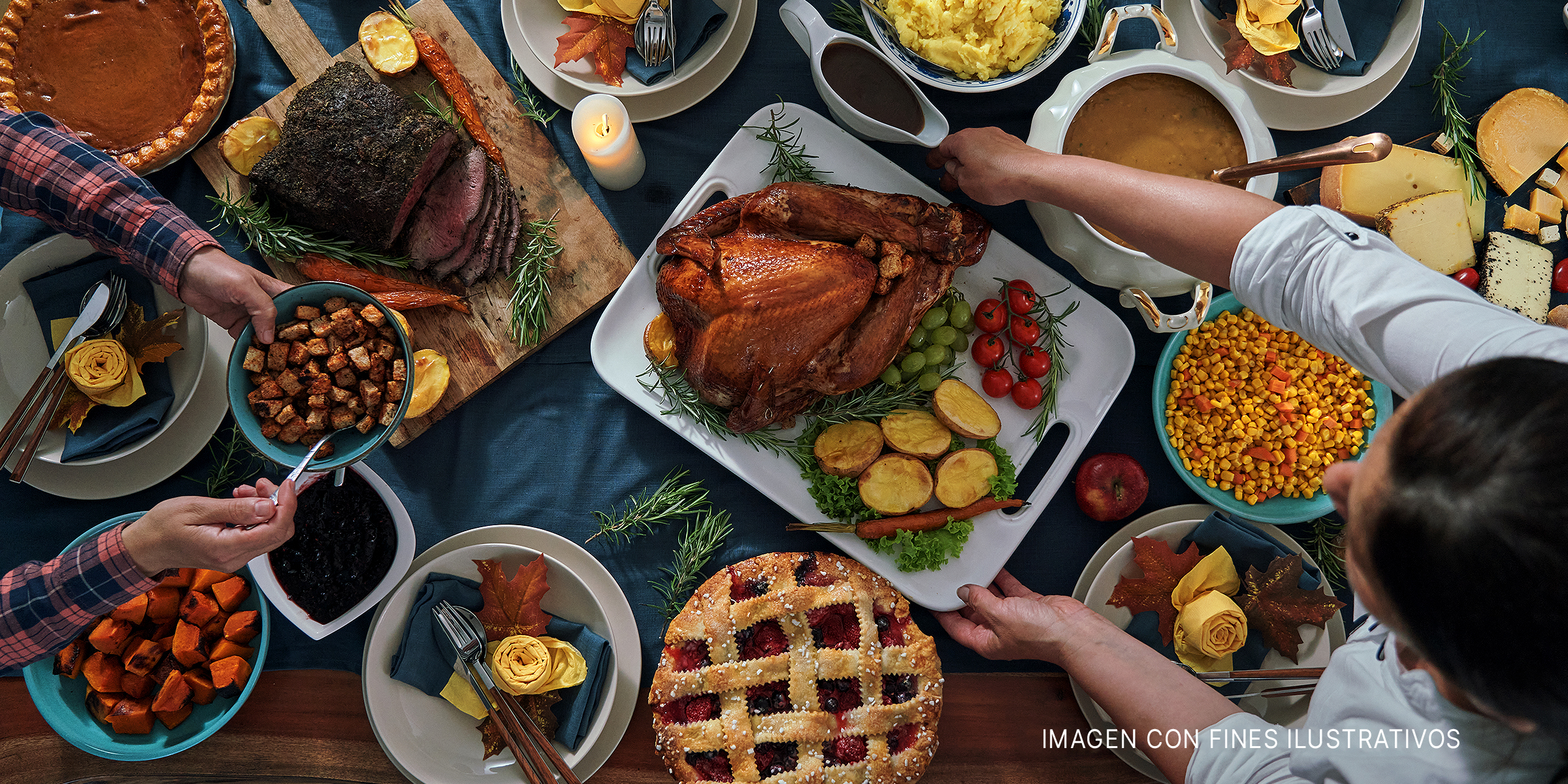 Un banquete | Foto: Getty Images