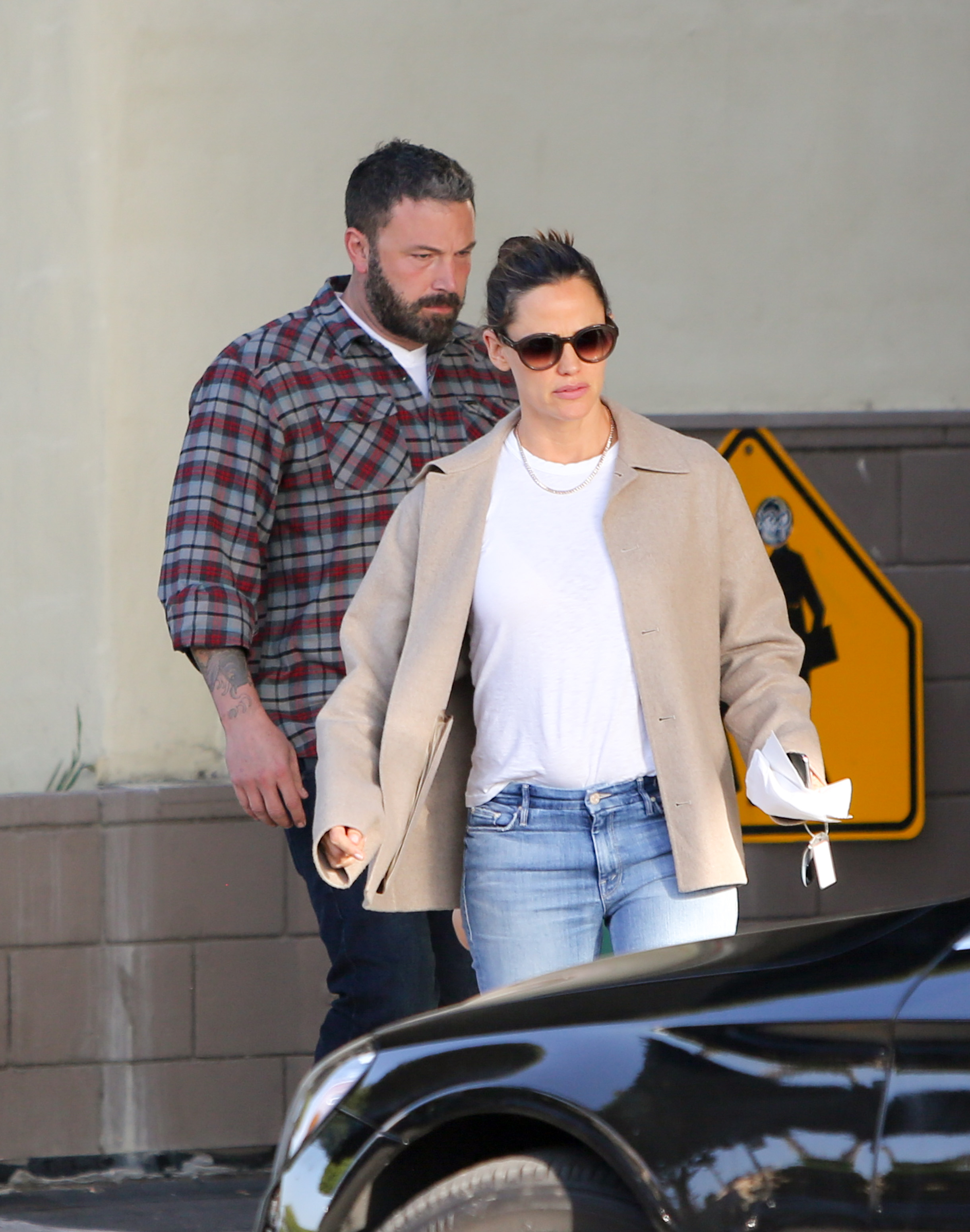 Jennifer Garner y Ben Affleck salen a la calle en Los Angeles el 8 de noviembre de 2018 | Fuente: Getty Images