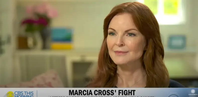 Marcia Cross se sincera sobre su experiencia con el cáncer anal. | Fuente: YouTube/CBS Mornings