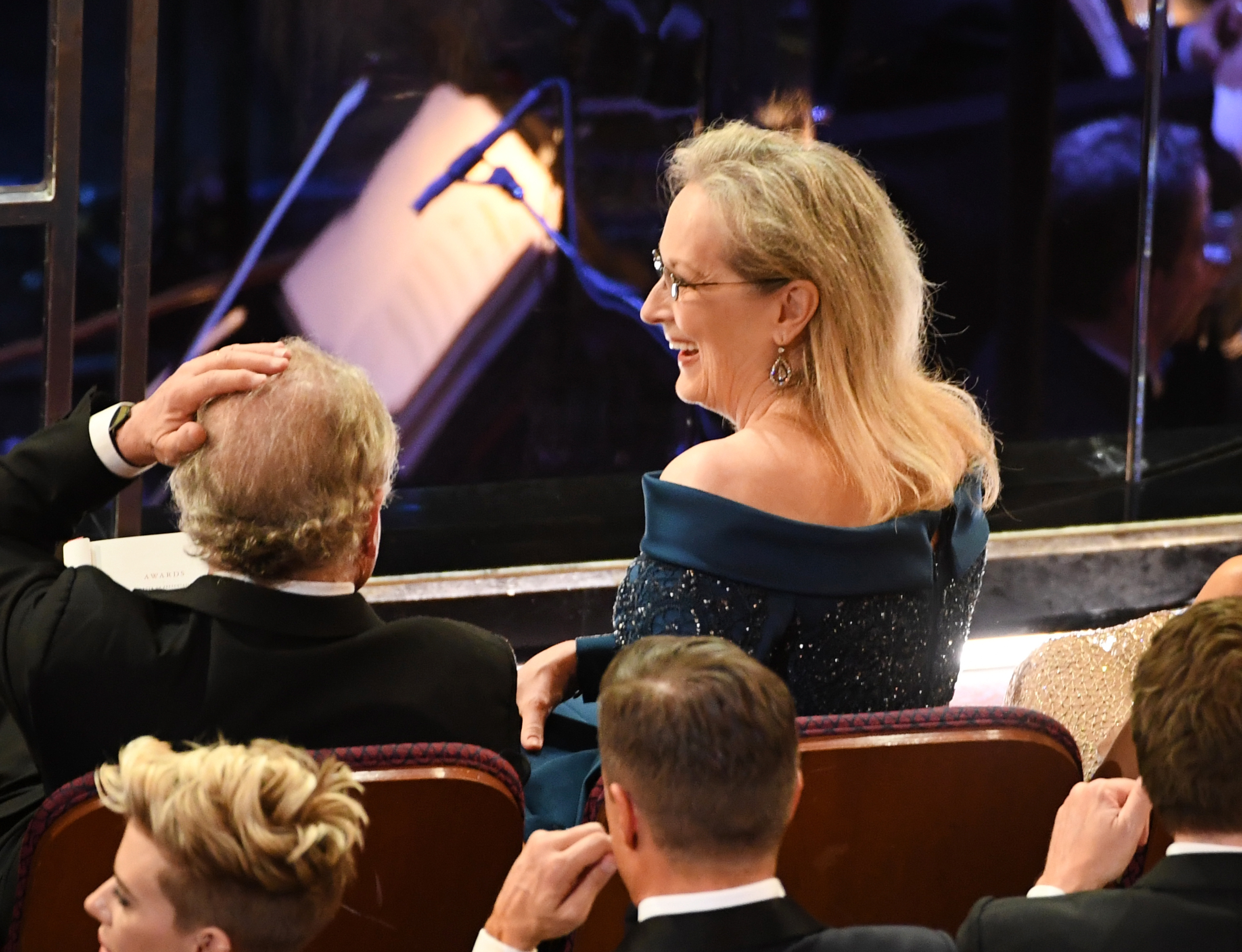 Don Gummer y Meryl Streep asisten a la 89ª edición de los Premios de la Academia en el Hollywood & Highland Center, el 26 de febrero de 2017 en Hollywood, California. | Foto: Getty Images