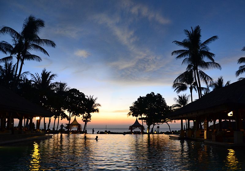 Vista del Hotel Intercontinental Bali. | Foto: Wikimedia Commons