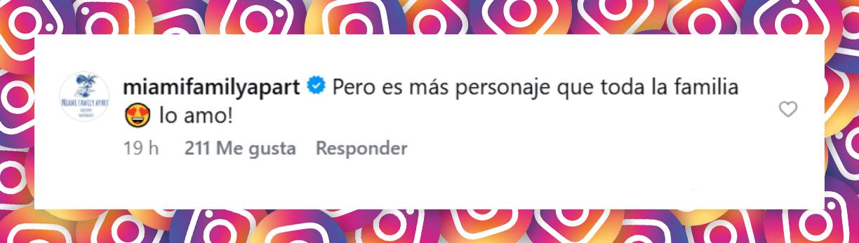 Comentario de una usuaria | Fuente: Instagram/elshowdelverano