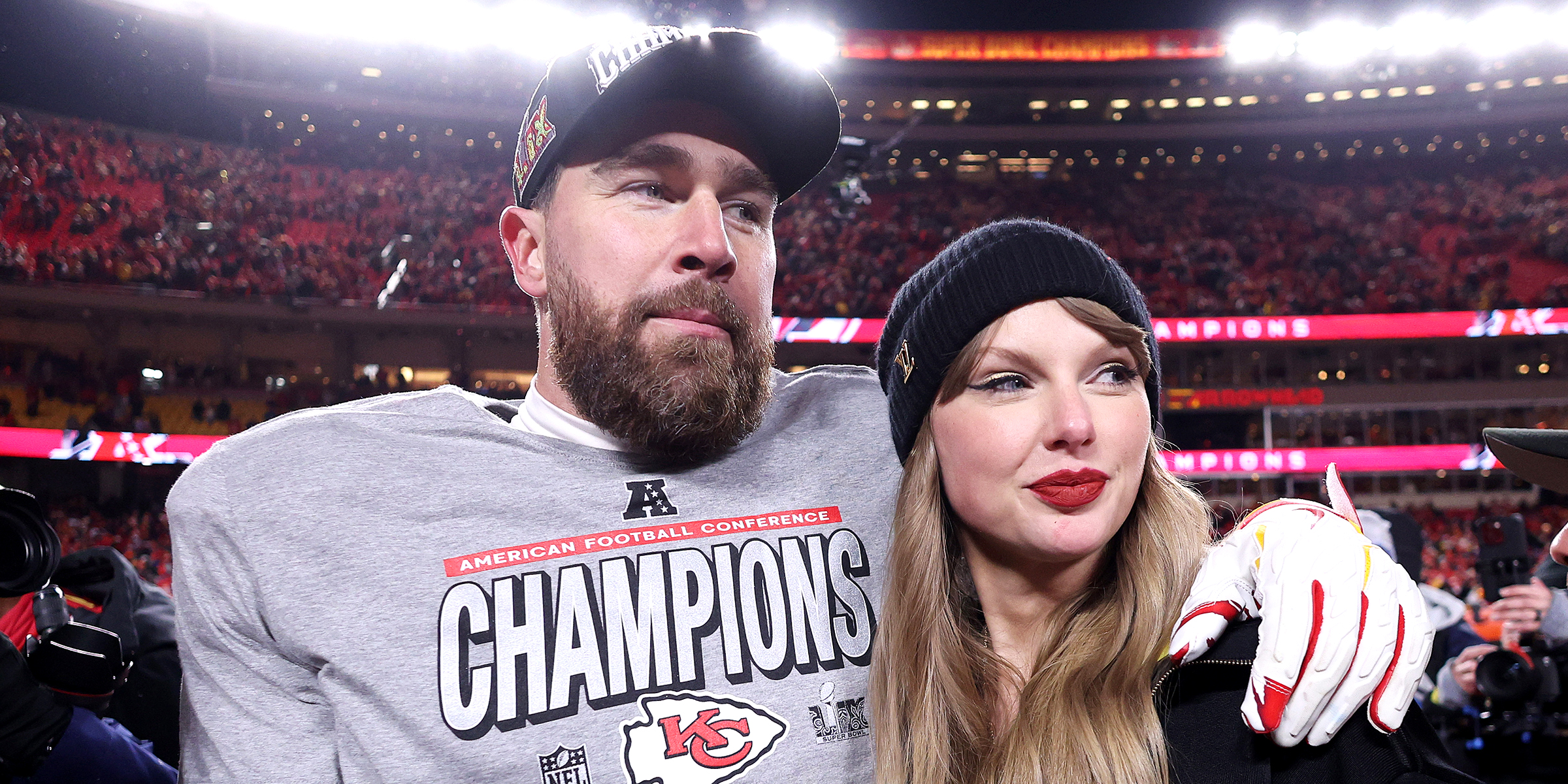 Travis Kelce y Taylor Swift | Fuente: Getty Images